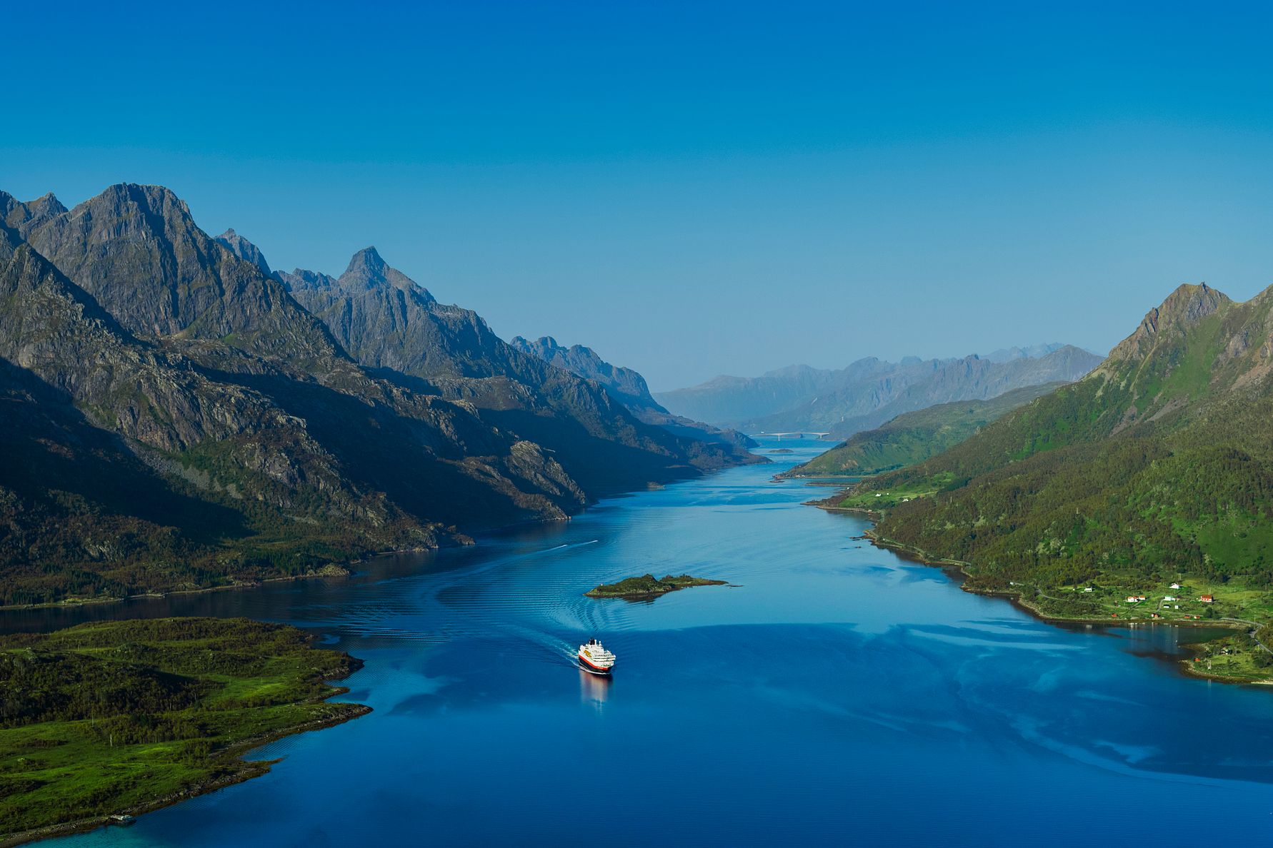 Hurtigruten Kirkenes - Bergen 8 dagar 